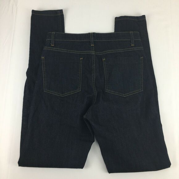 Asos Dark Blue 5 Pocket Design Skinny Leg Jeans 8 - Picture 2 of 9